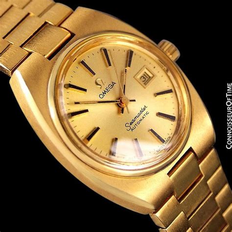 omega gold womens watch|omega seamaster ladies.